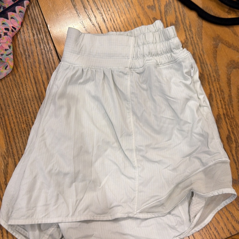 White Lululemon Shorts